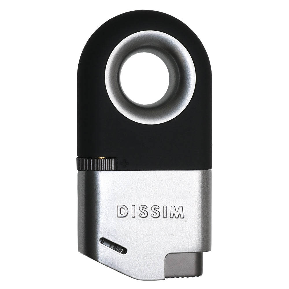 DISSIM EXECUTIVE SERIES INVERTED SOFT FLAME LIGHTER-SILVER