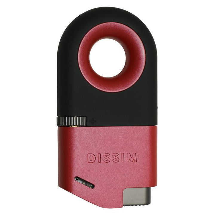 DISSIM EXECUTIVE SERIES INVERTED SOFT FLAME LIGHTER-RED