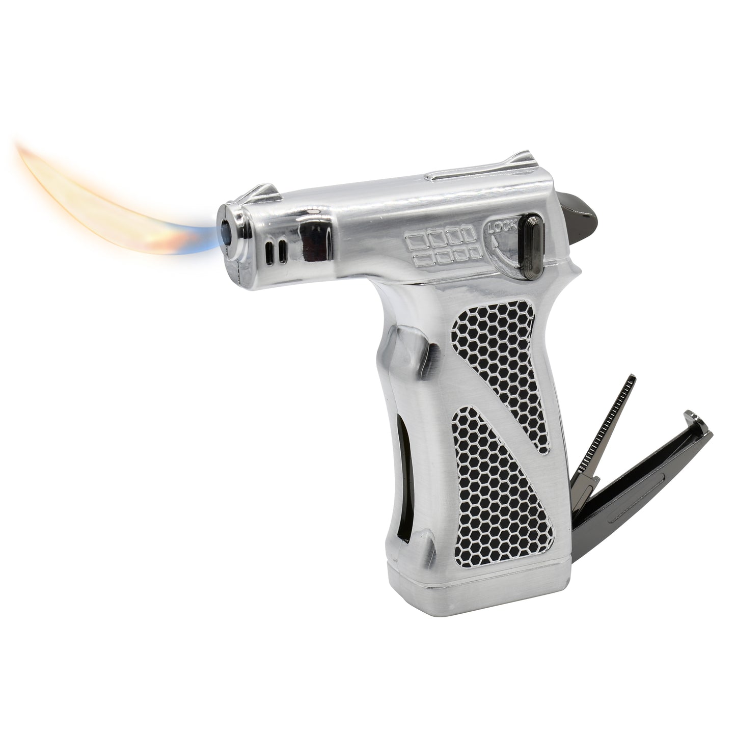 DISSIM HAMMER TACTICAL SOFT FLAME W/ PIPE TOOLS - SILVER