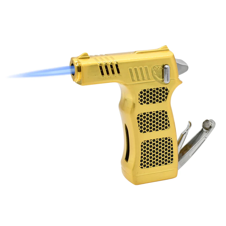 DISSIM HAMMER TORCH PRECISION LIGHTER - GOLD