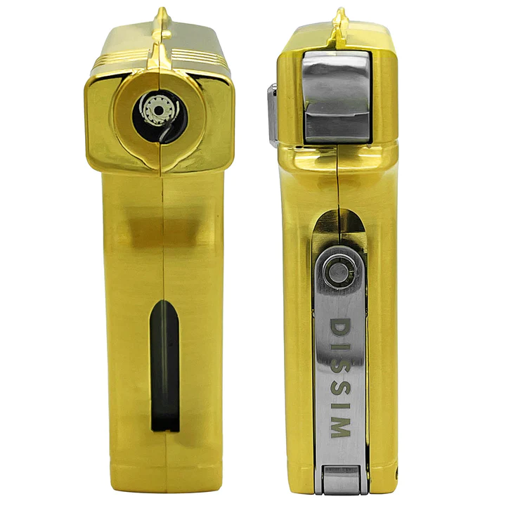 DISSIM HAMMER TORCH PRECISION LIGHTER - GOLD