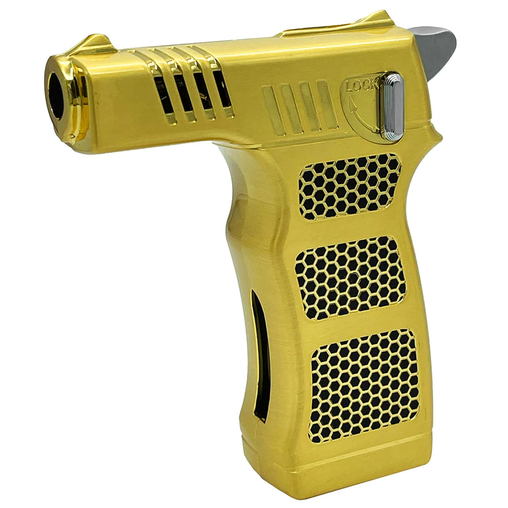 DISSIM HAMMER TORCH PRECISION LIGHTER - GOLD