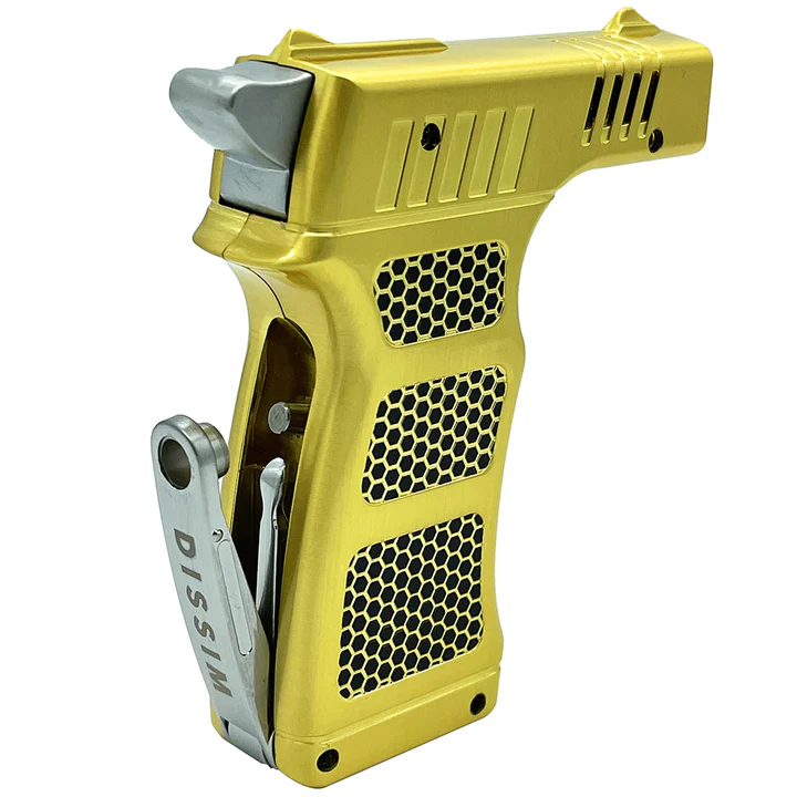 DISSIM HAMMER TORCH PRECISION LIGHTER - GOLD