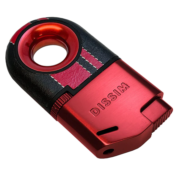 DISSIM RACING SERIES SOFT FLAME INVERTED LIGHTER - 500 LIMITED EDITION - RED ON RED