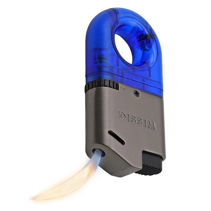 DISSIM SPORT SERIES SOFT FLAME INVERTED LIGHTER-BLUE