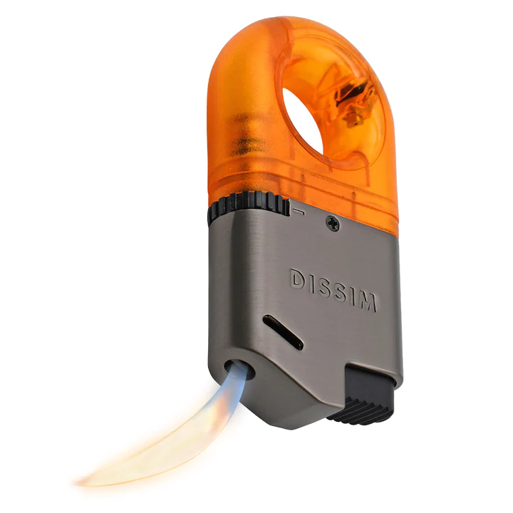 DISSIM SPORT SERIES SOFT FLAME INVERTED LIGHTER-ORANGE