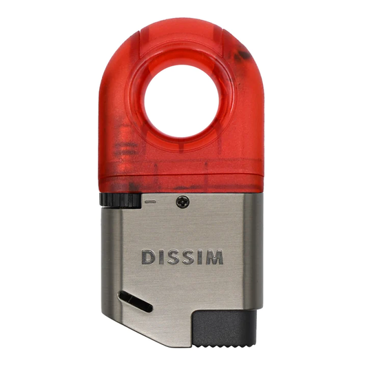 DISSIM SPORT SERIES SOFT FLAME INVERTED LIGHTER-RED