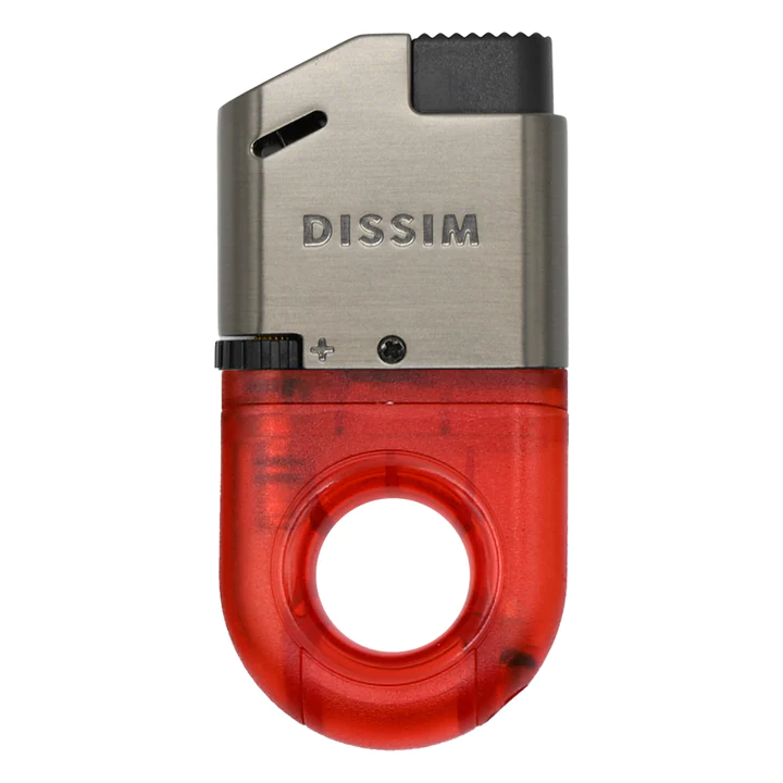 DISSIM SPORT SERIES SOFT FLAME INVERTED LIGHTER-RED