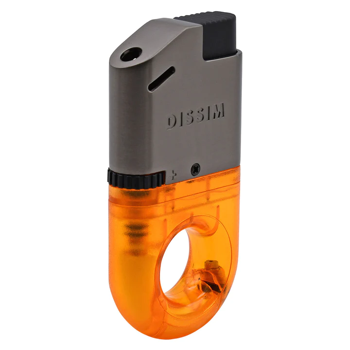 DISSIM SPORT SERIES SOFT FLAME INVERTED LIGHTER-ORANGE