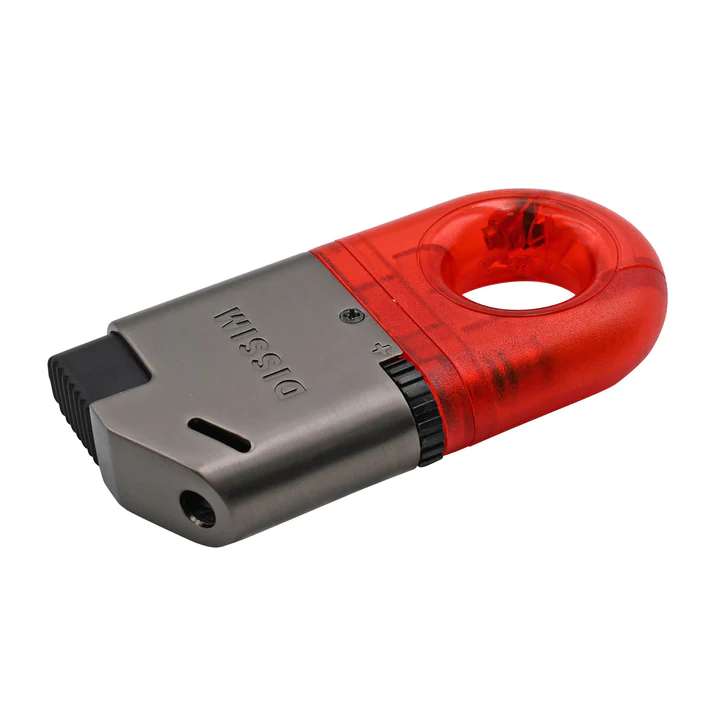 DISSIM SPORT SERIES SOFT FLAME INVERTED LIGHTER-RED