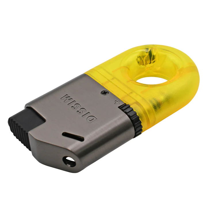 DISSIM SPORT SERIES SOFT FLAME INVERTED LIGHTER-YELLOW