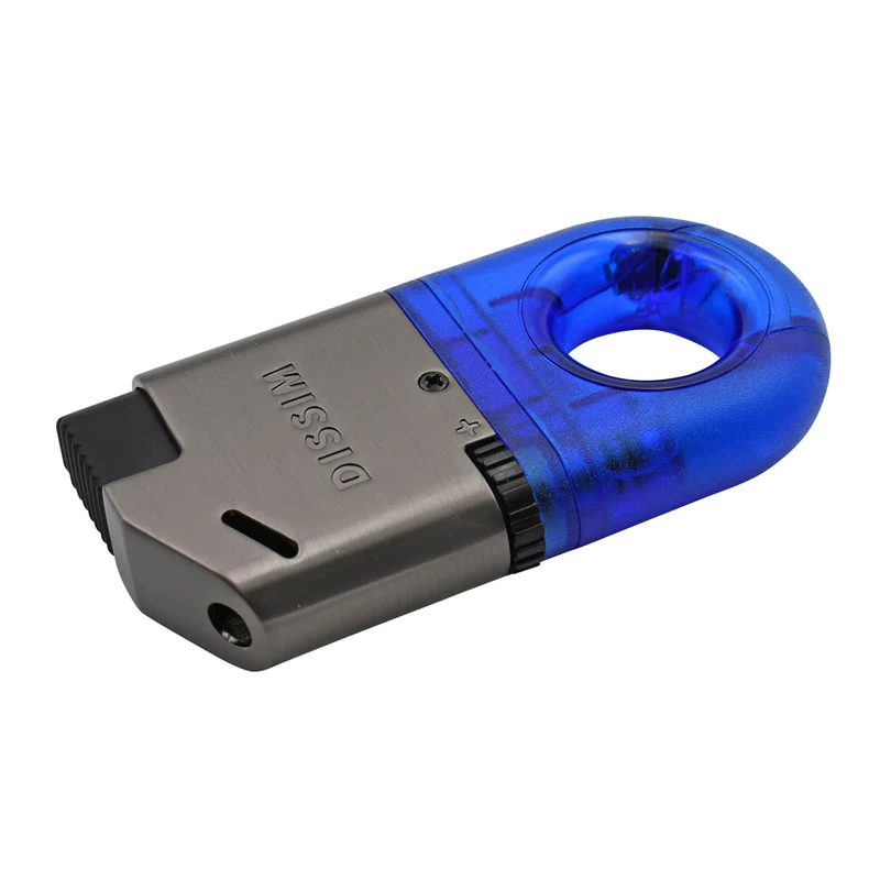 DISSIM SPORT SERIES SOFT FLAME INVERTED LIGHTER-BLUE